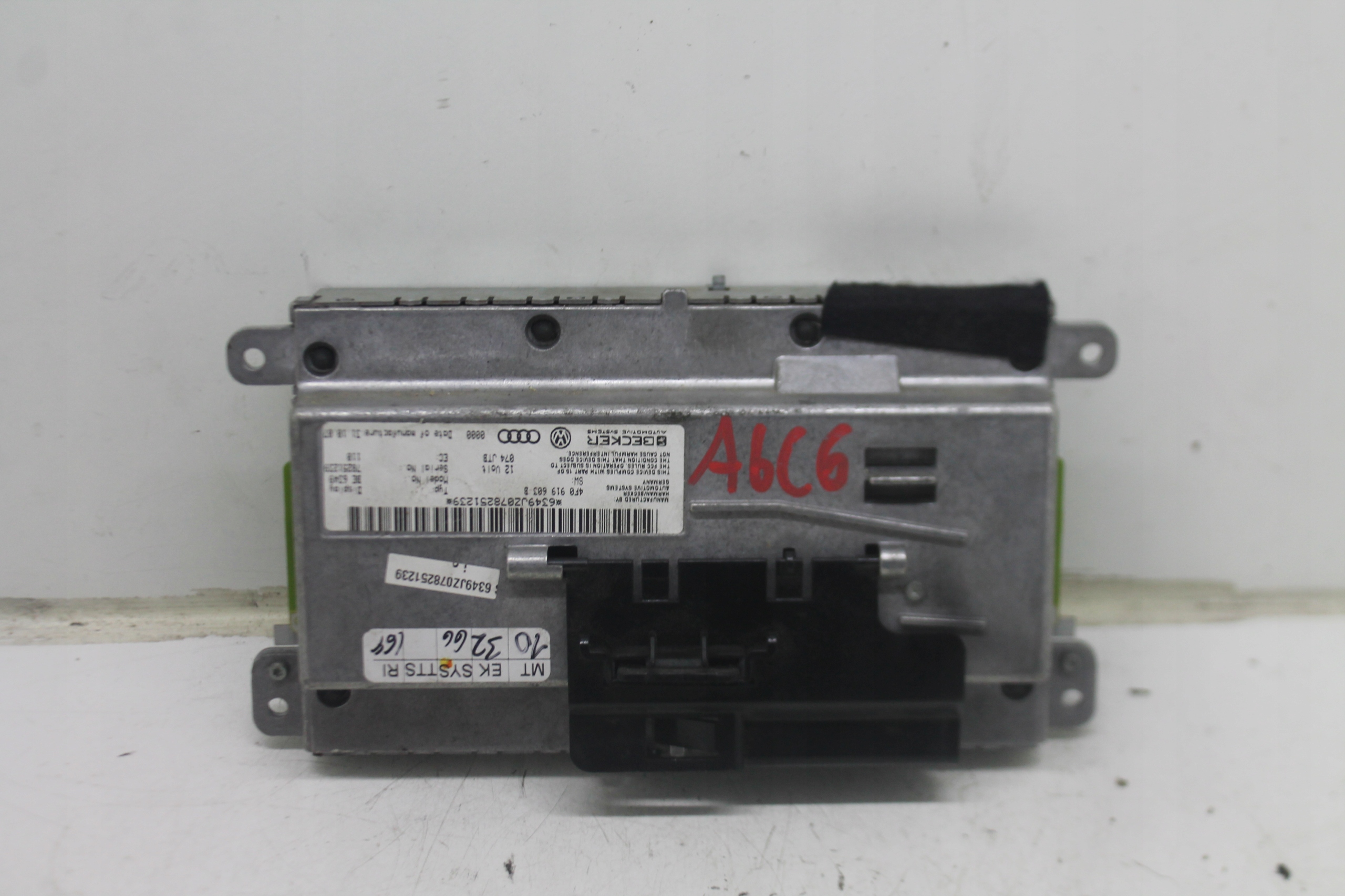 display RADIA navigation devices 4F0919603B AUDI A6 C6