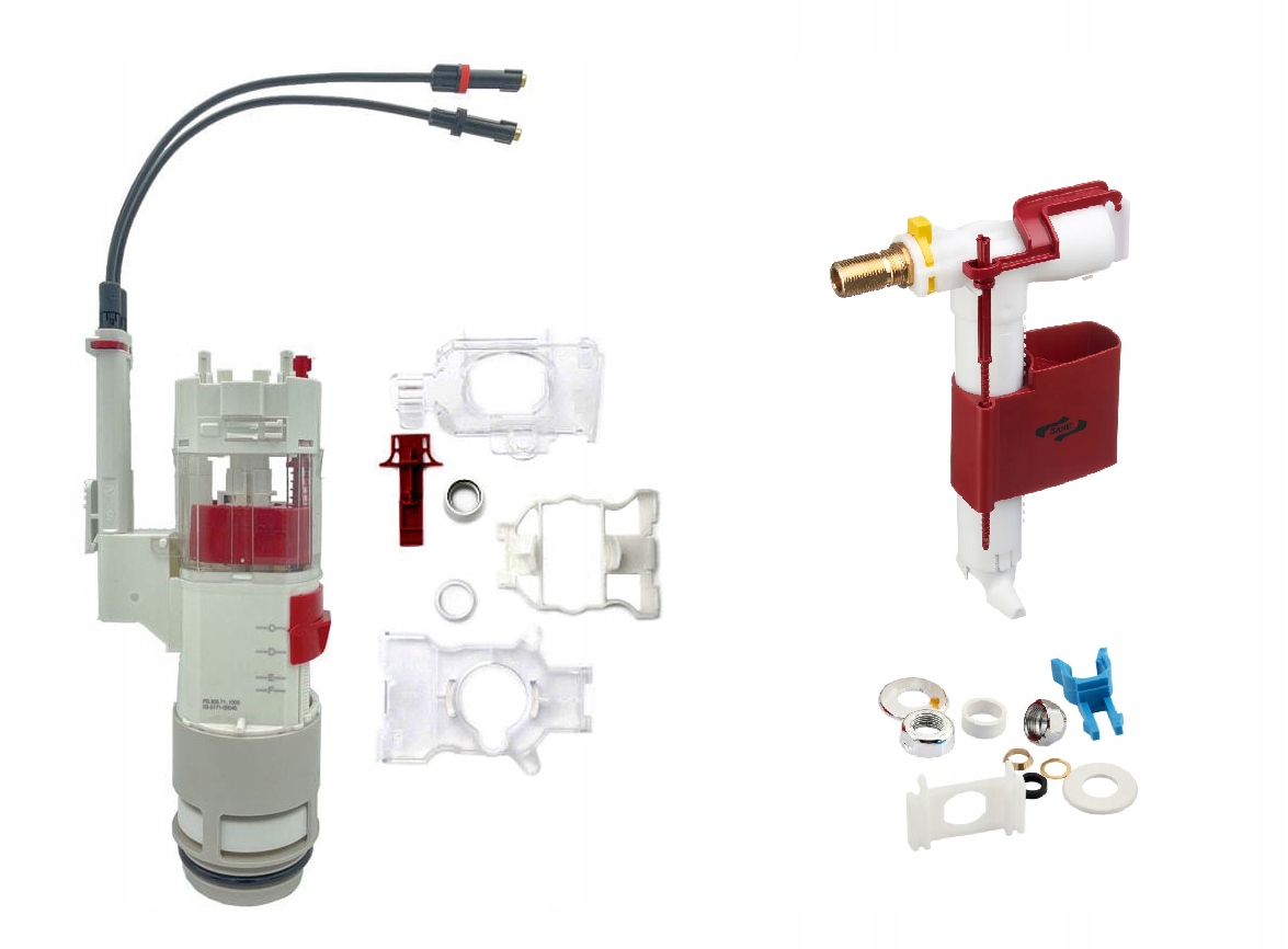 Sanit zawór mechanizm spustowo napełniający 2- linki 995N 998N 980N Ineo