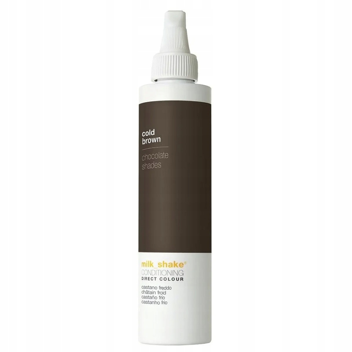 Milk Shake Direct Colour barvicí kondicionér na vlasy Castano Freddo 200 ml