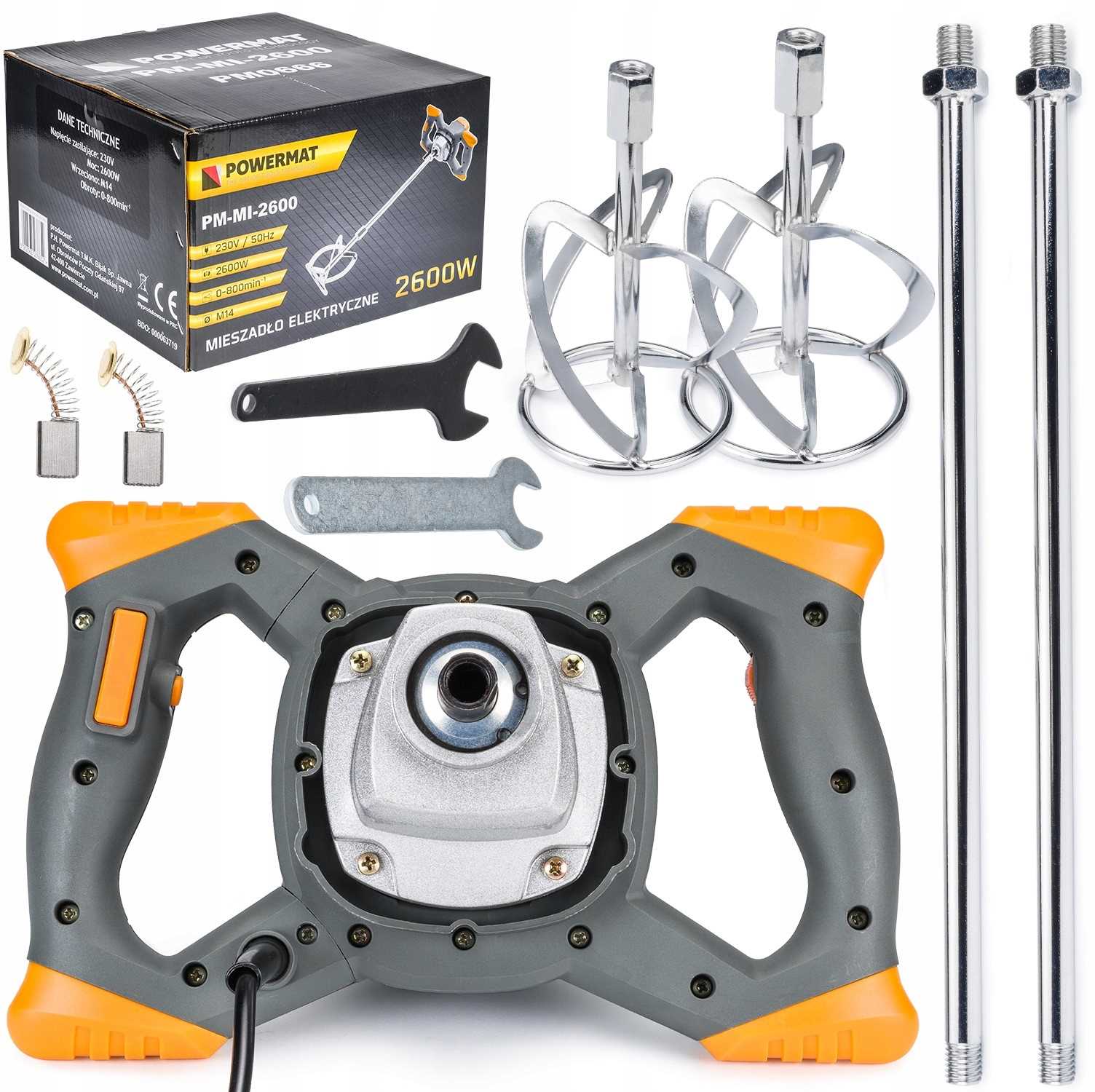MIESZADLO ELEKTRYCZNE DO FARB ZAPRAW KLEJOW 2600W