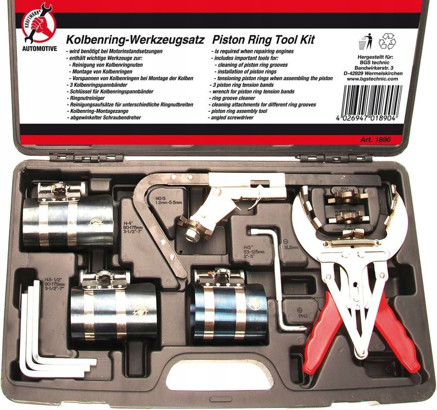 Zestaw do pierscieni tlokowych