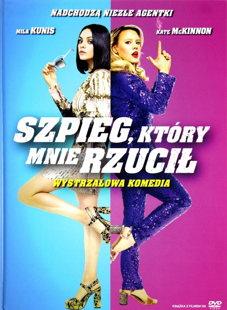 Szpieg, Który Mnie Rzucił DVD Booklet Folia