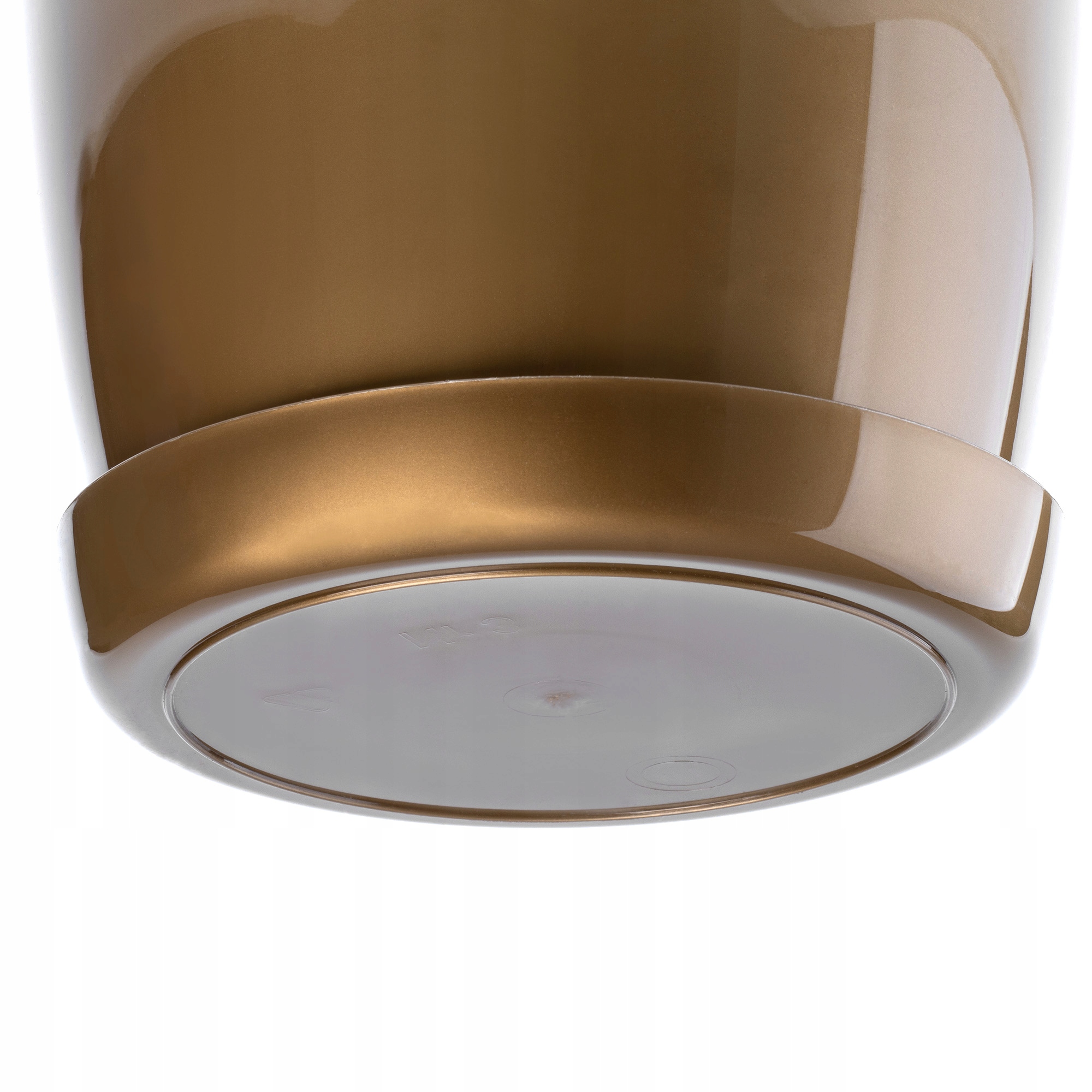 DONICZKA OSŁONKA NA KWIATY PODSTAWKA ZŁOTA 18cm Szerokość produktu 18 cm