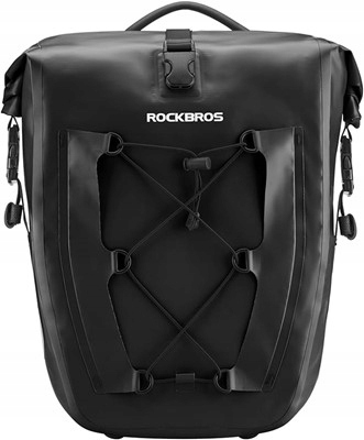 Rockbros voděodolná cyklistická brašna černá