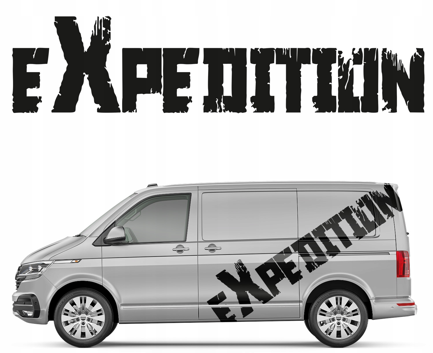 Nálepka Nápis Expedition Expedícia 300x64 1ks