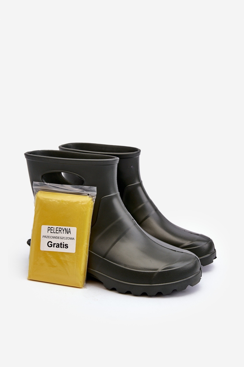 KALOSZE MĘSKIE WODOSZCZELNE GARDEN 753 LEMIGO CIEMNOZIELONE 47 Kolor zielony