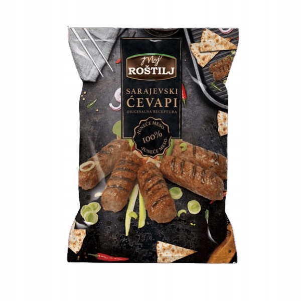 Levně Melone maso z jehněčího masa zmrazené (Sarajevski Ćevapi) 1 kg Moj Roštilj