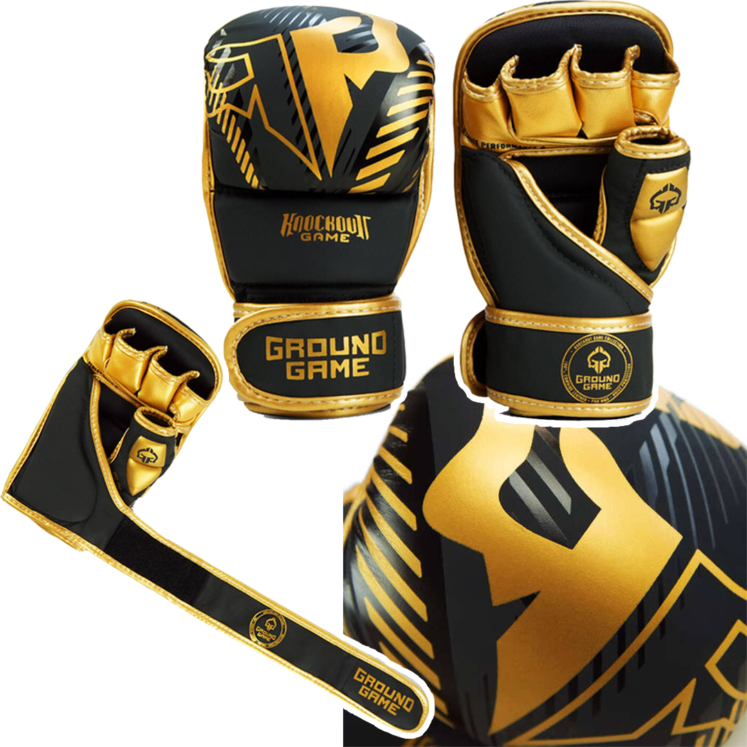 Rękawice sparingowe MMA Ground Game Bling r. XXL