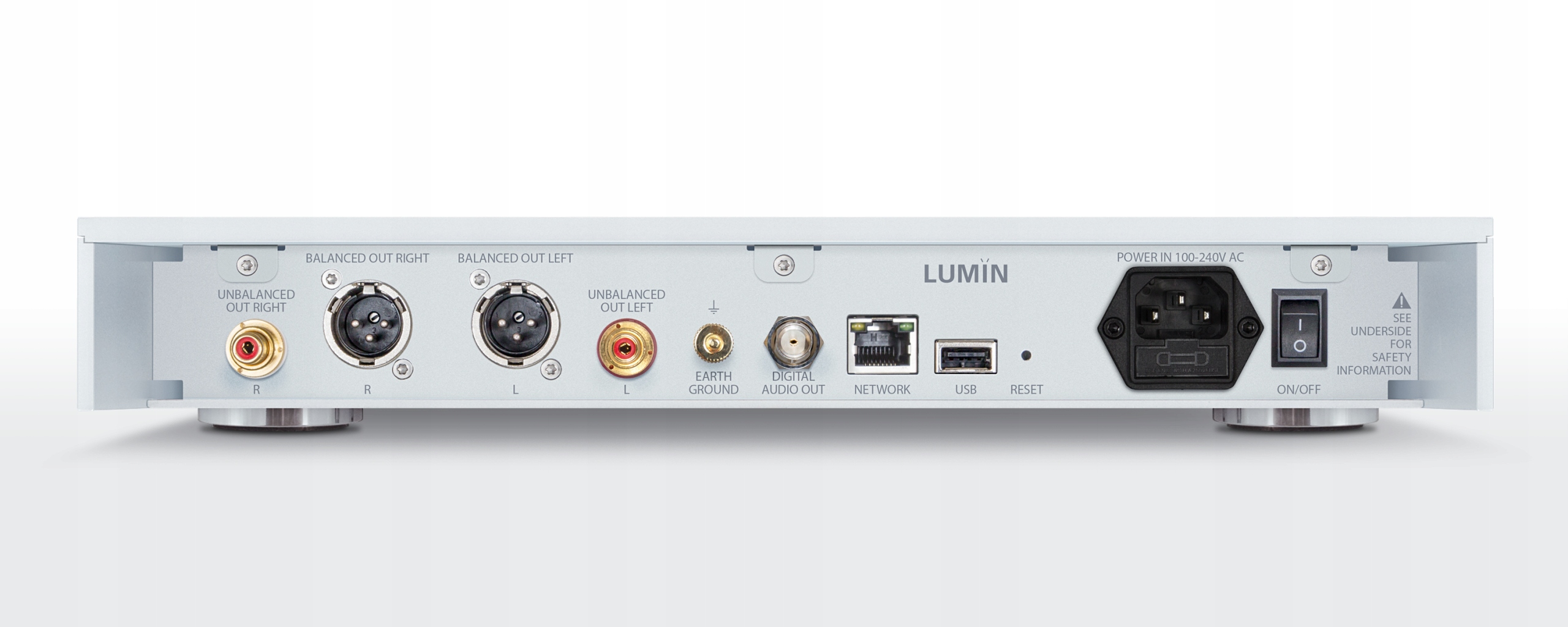 Lumin T3 (Srebrny) Kolor srebrny