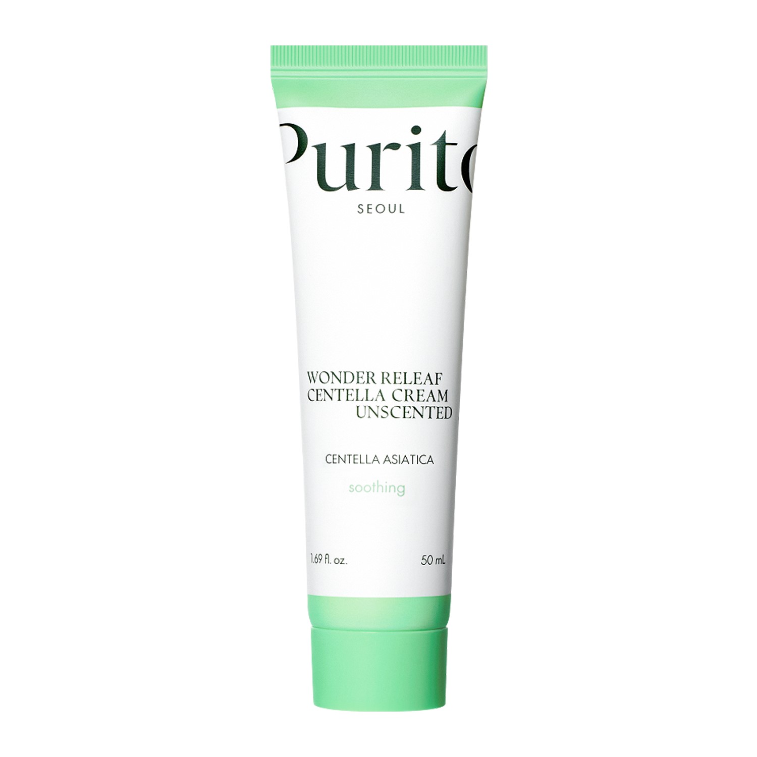 Purito Seoul Wonder Releaf Centella Cream Unscented, 50 ml Krém