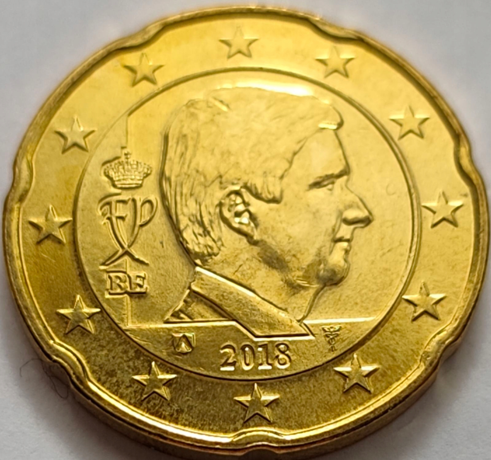 4754 - Belgia 20 eurocentów, 2018