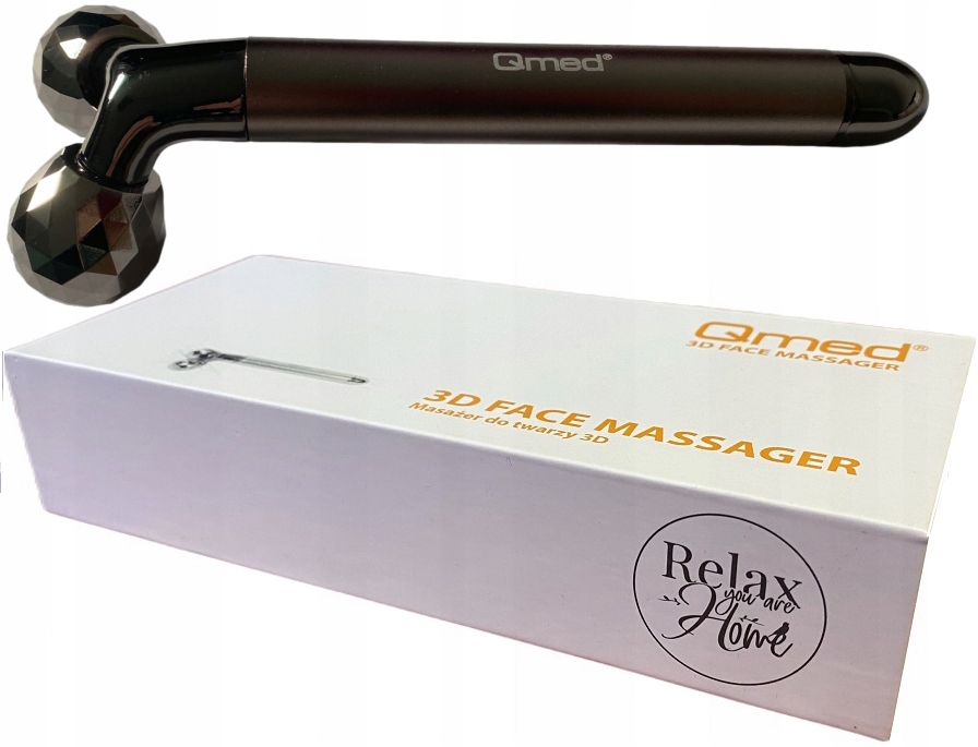 

Masażer do Twarzy 3D wibracyjny Qmed silver