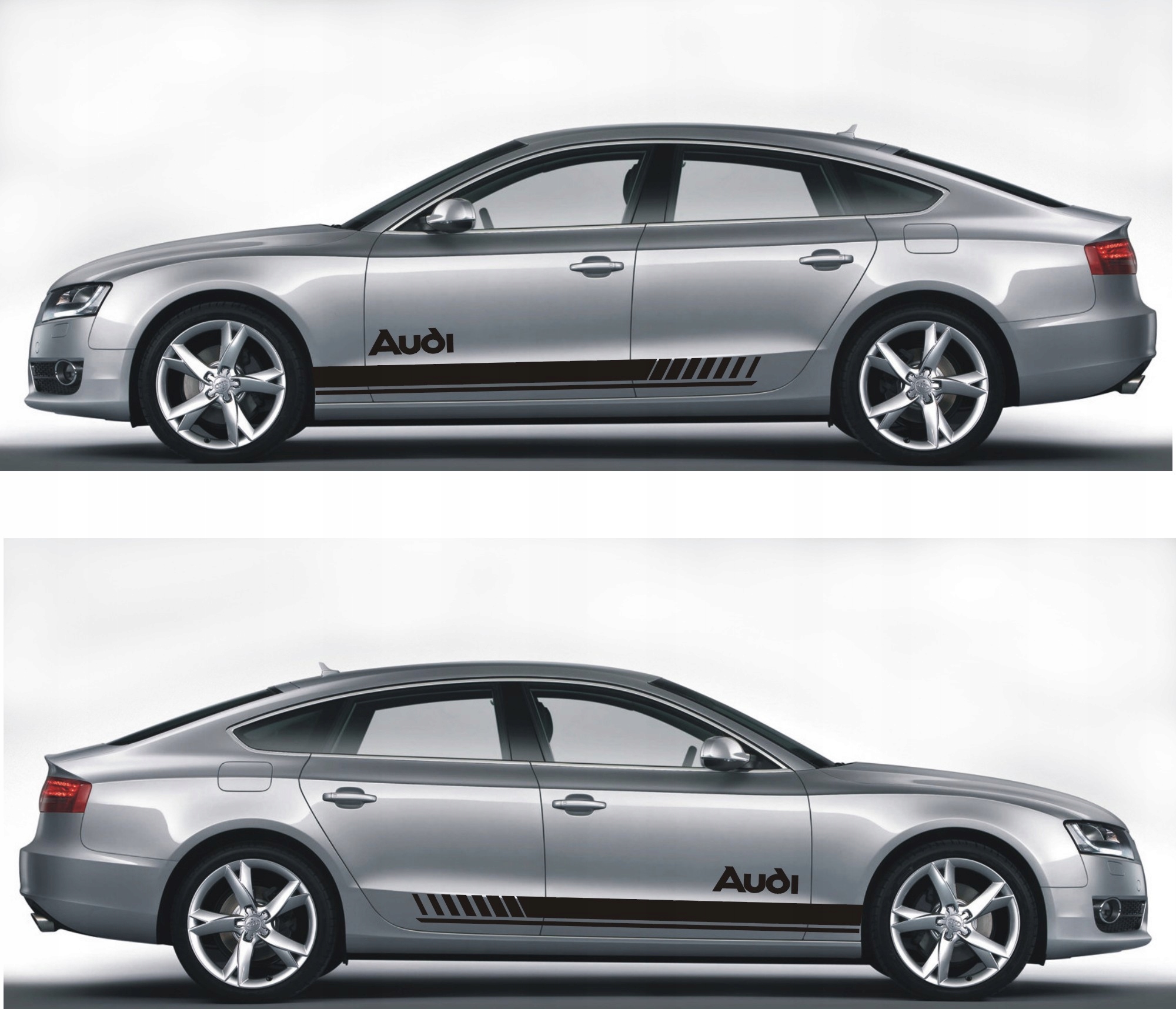 AUDI NAPIS PASY 180cm naklejki auto TUNING