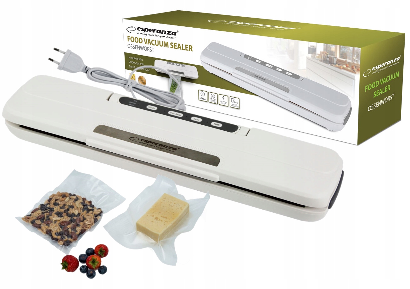 Wielofunkcyjna Zgrzewarka Próżniowa Pakowarka Do Żywności Jedzenia Worki