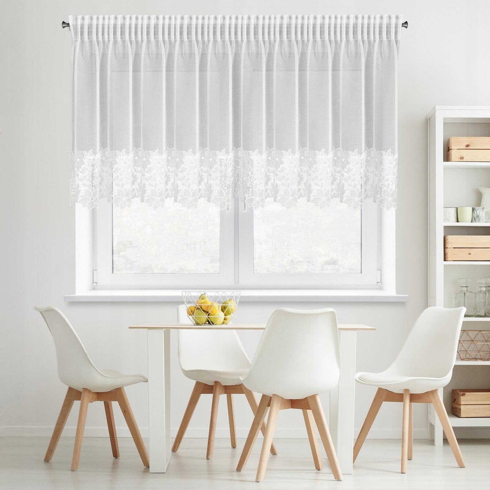 Firana Gotowa Artemida Na Taśmie 400 X 80 CM Biały