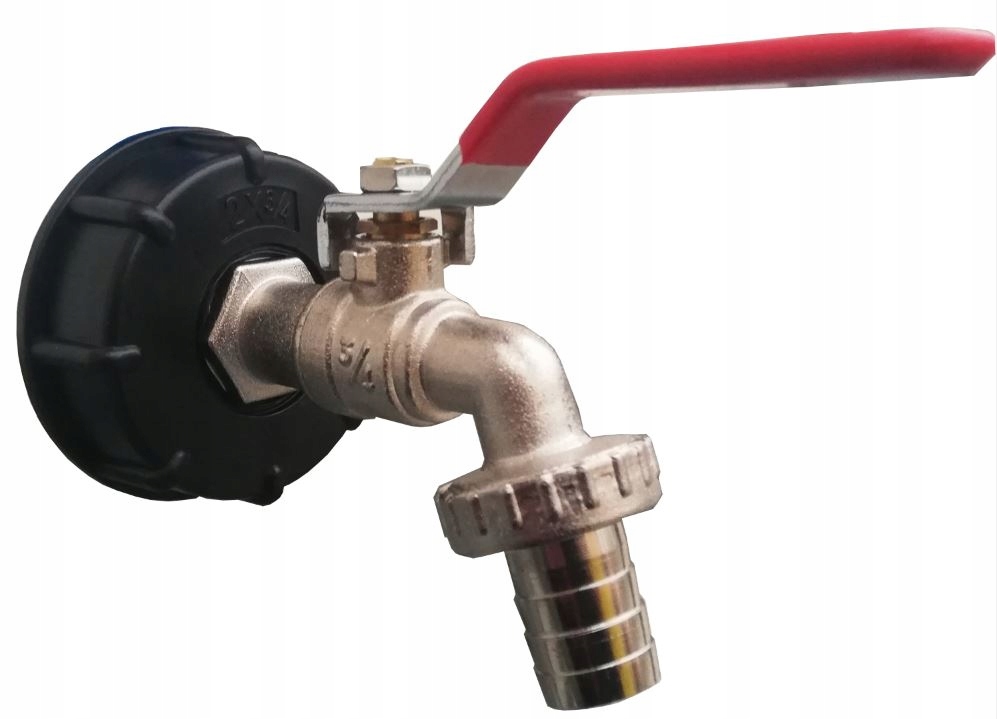 ZŁĄCZE MAUZER 1000L + ZAWÓR 1/2 + ZŁĄCZKA NA WĄŻ M