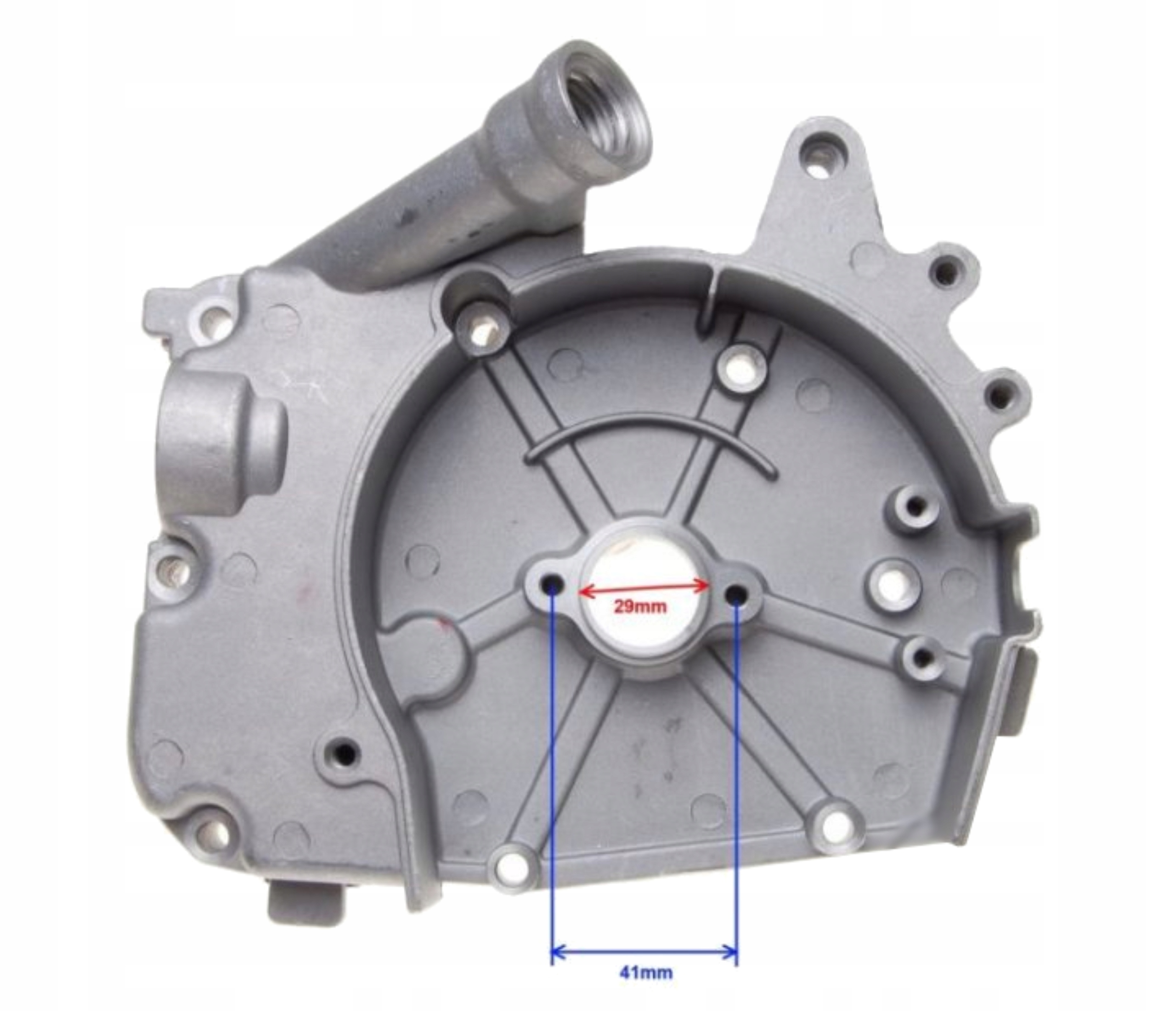 Chiński Skuter DELFIN QUEST ROMET GY6 50 4T Pokrywa Silnika Karterów Prawa Numer katalogowy części 3254365476545436453