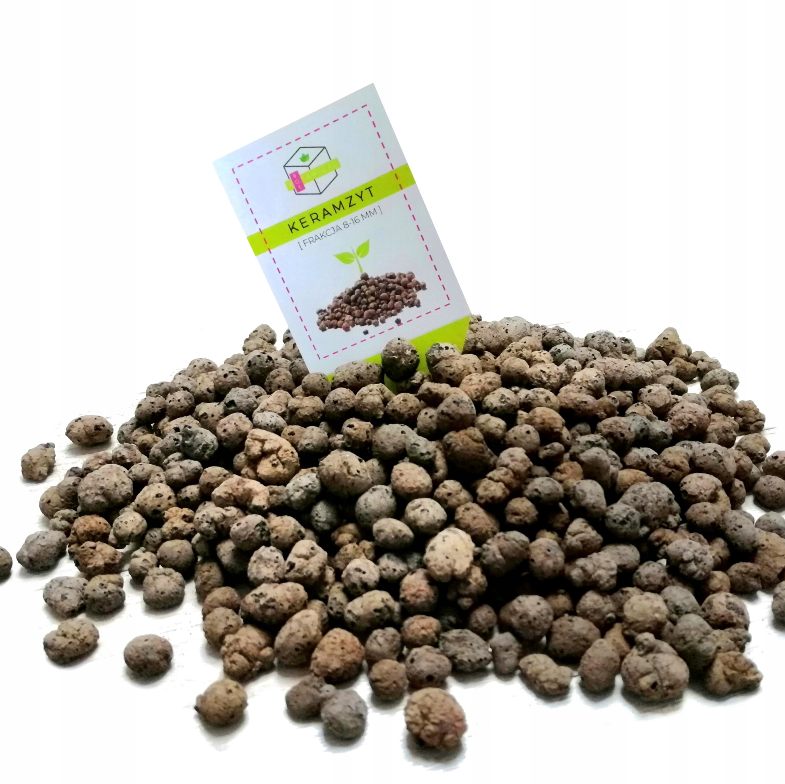 KERAMZYT OGRODNICZY 8-16 MM DRENAŻ NA DNO DONICY - DODATEK DO PODŁOŻA - 1 L Kod producenta KERAMZYT - 1L