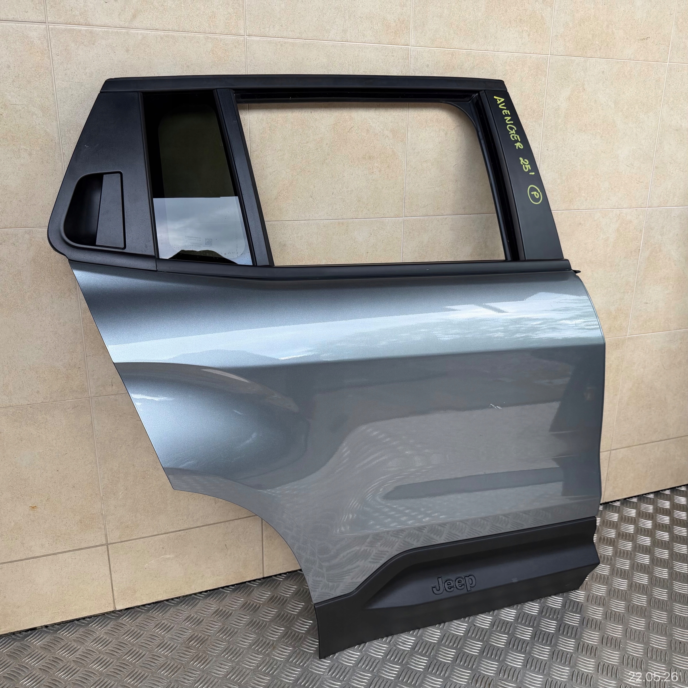 door complete rear. right JEEP AVENGER 2025 ROK