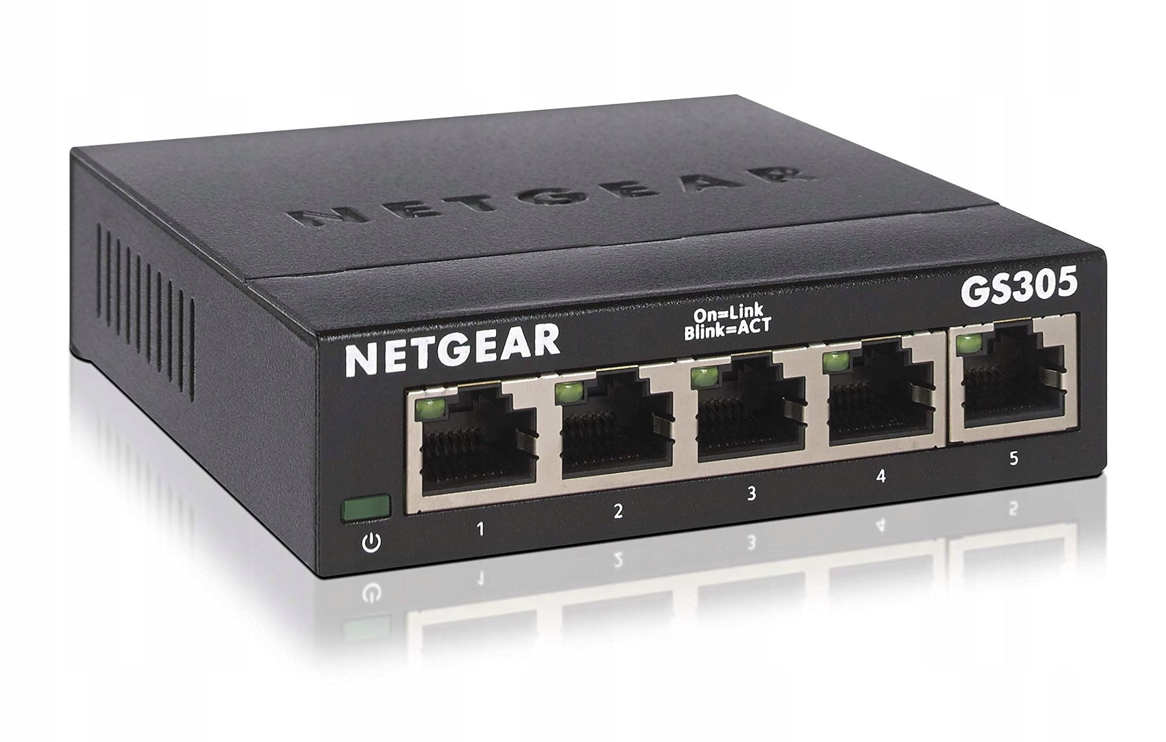 Przełącznik sieciowy Netgear 5-portowy Gigabit niezarządzany