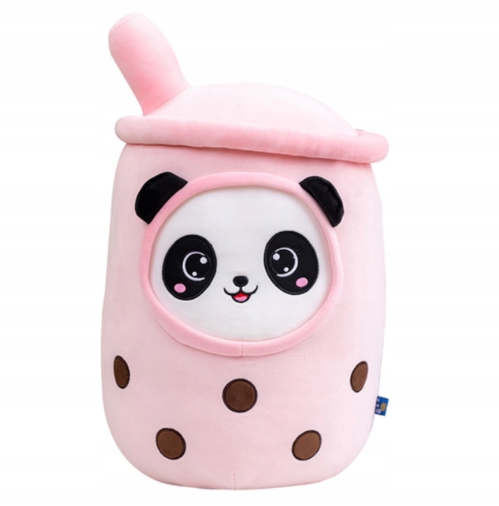 

Maskotka Pluszak Bubble Tea Panda Różowa 50 cm (!)