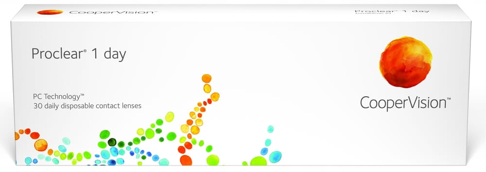 Soczewki jednodniowe Proclear 1-Day 30 sztuk moc -4,00