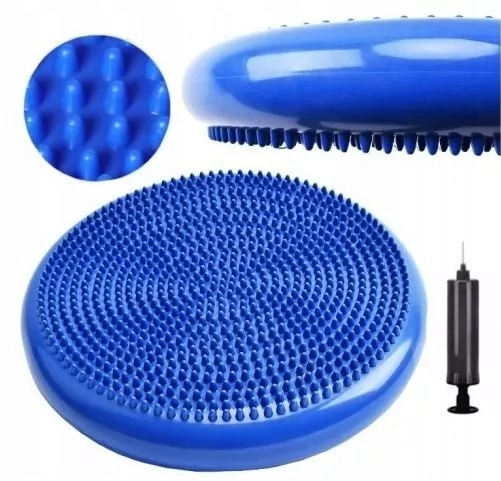 Poduszka sensoryczna dysk fitness beret pompka
