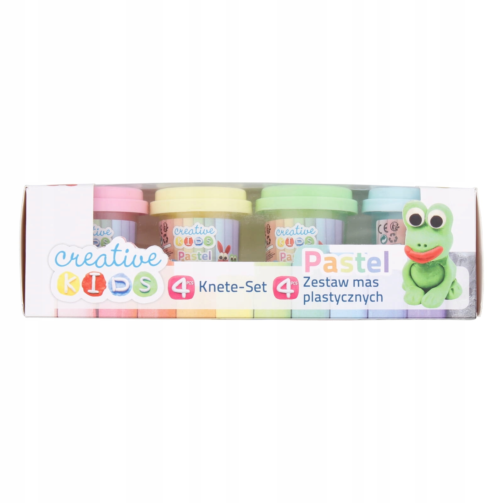 

Zestaw Ciastoliny 4 Tubki Pastelowe x 55g