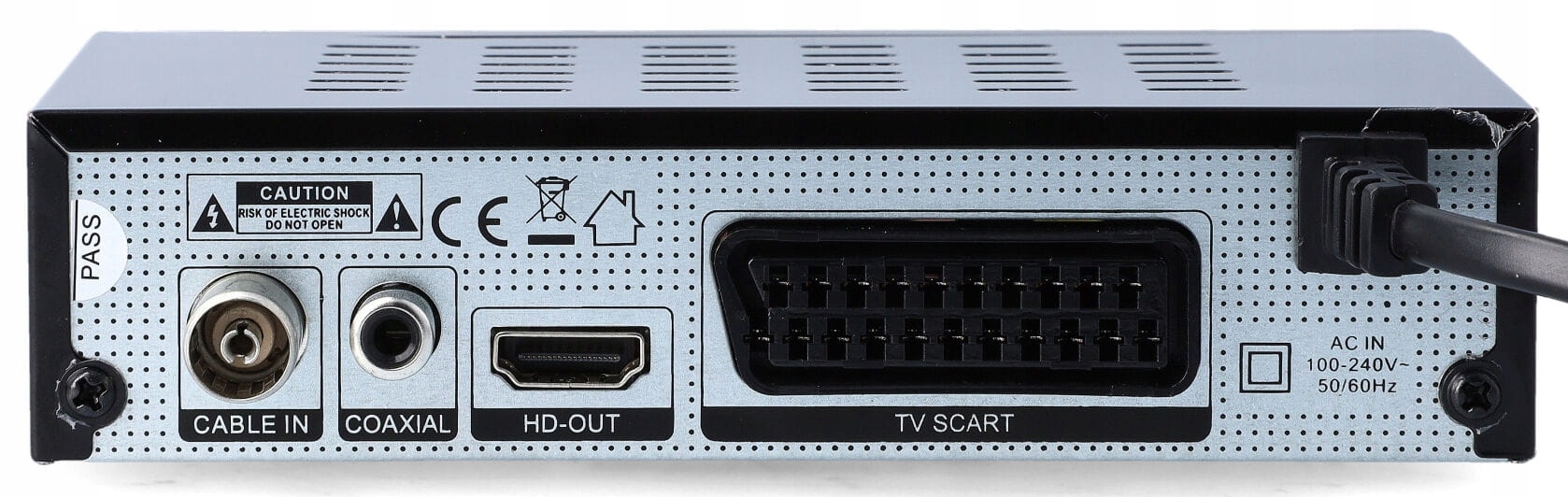 Dekoder DVB-C Cyfrowy do Kablówki HD MPEG4 Opticum Telewizji Kablowej Tuner Marka Opticum