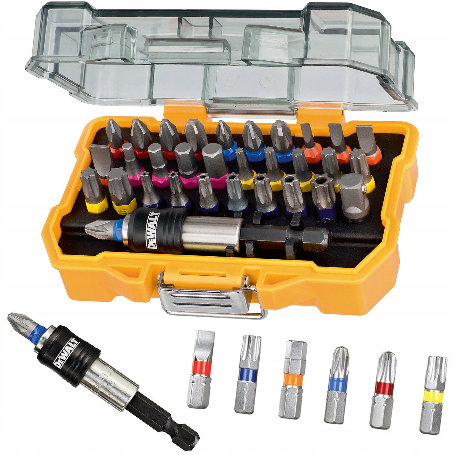 

Zestaw Bitów Końcówek Wkrętarskich DeWalt DT7969