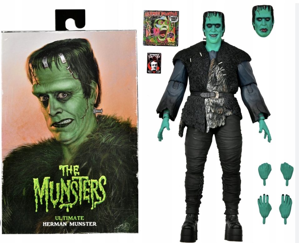Figurka Hermana Munstera z filmu Munsters Neca