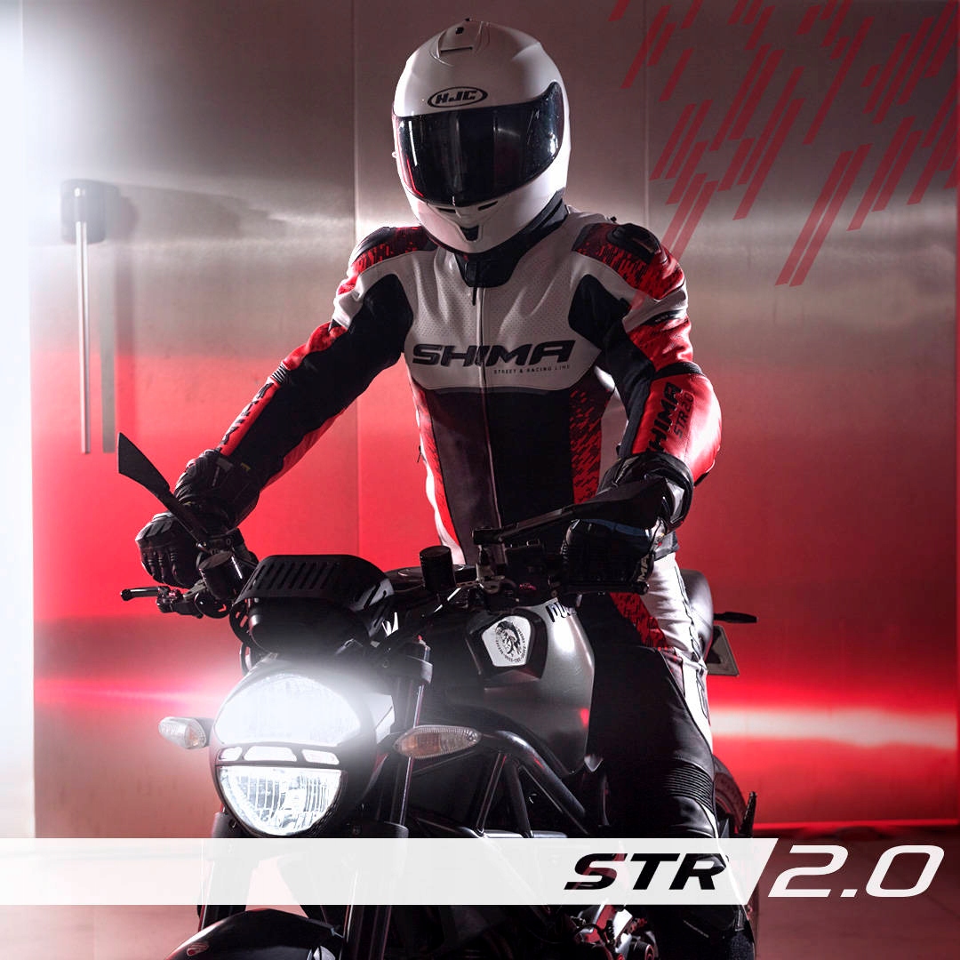 SHIMA STR 2 2.0 fluo Kurtka motocyklowa GRATISY Cechy dodatkowe ochraniacze