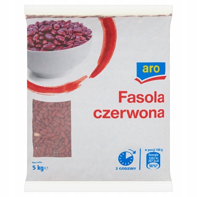 Levně Aro Červené Fazole 5 kg Velké balení Gastronomie