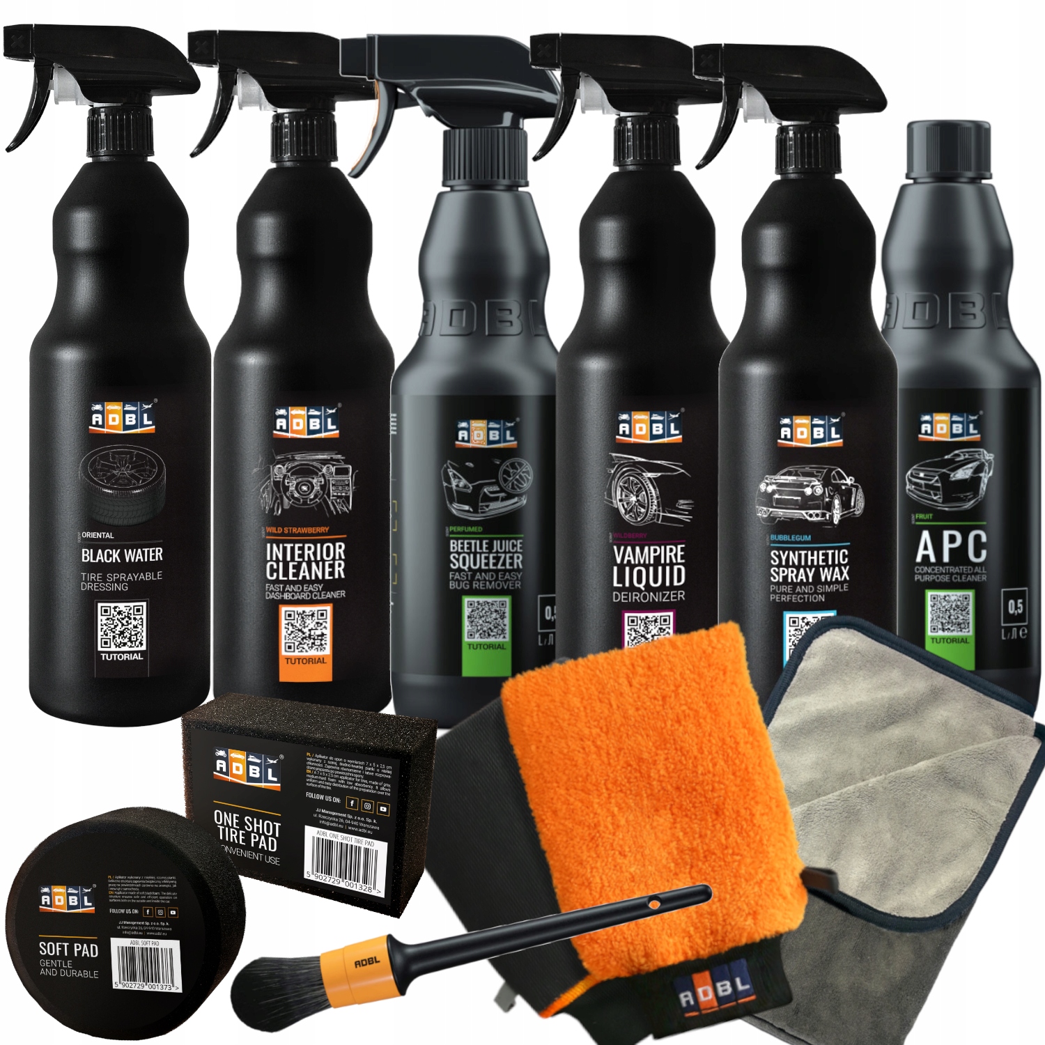 Adbl Sada Kosmetických Přípravků Do Auta