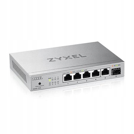 Zyxel XMG-105 5 Ports 2,5G 1 Sfp+ MultiGig unmanaged Desktop Switch