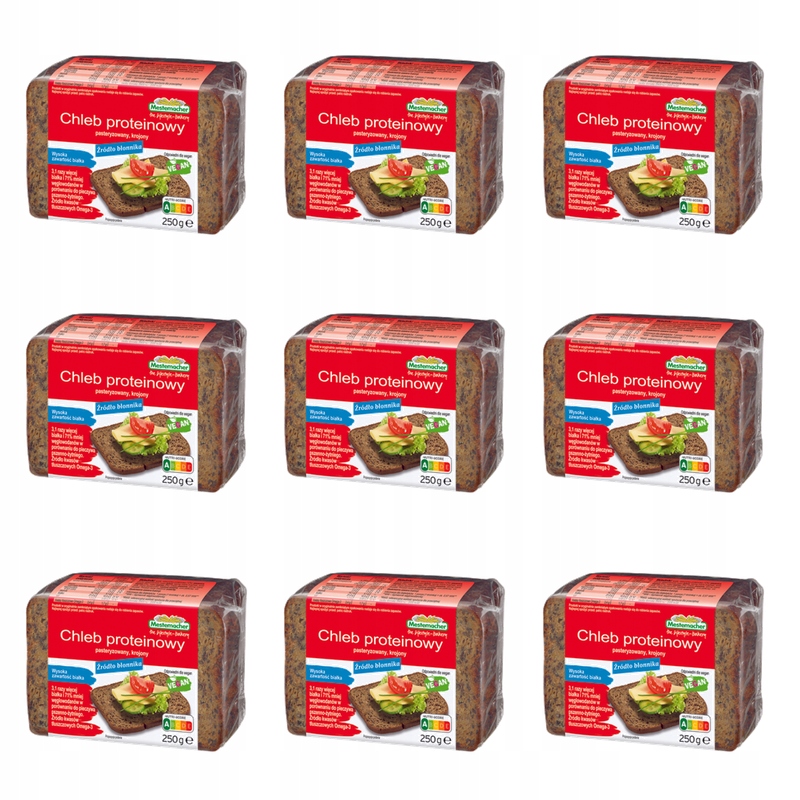 Proteinový chléb Mestemacher 250 g X9