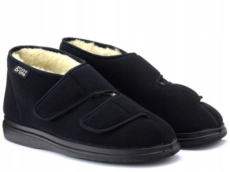 Buty Dr Orto 986 Zdrowotne Owcza Wełna Kapcie Ocieplane Reumatyzm 44