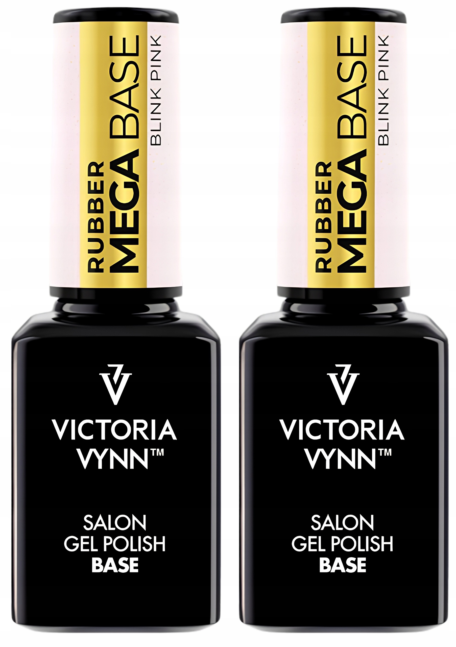 2 x Hybridní stavební báze Růžová Victoria Vynn Blink Pink Base 15 ml