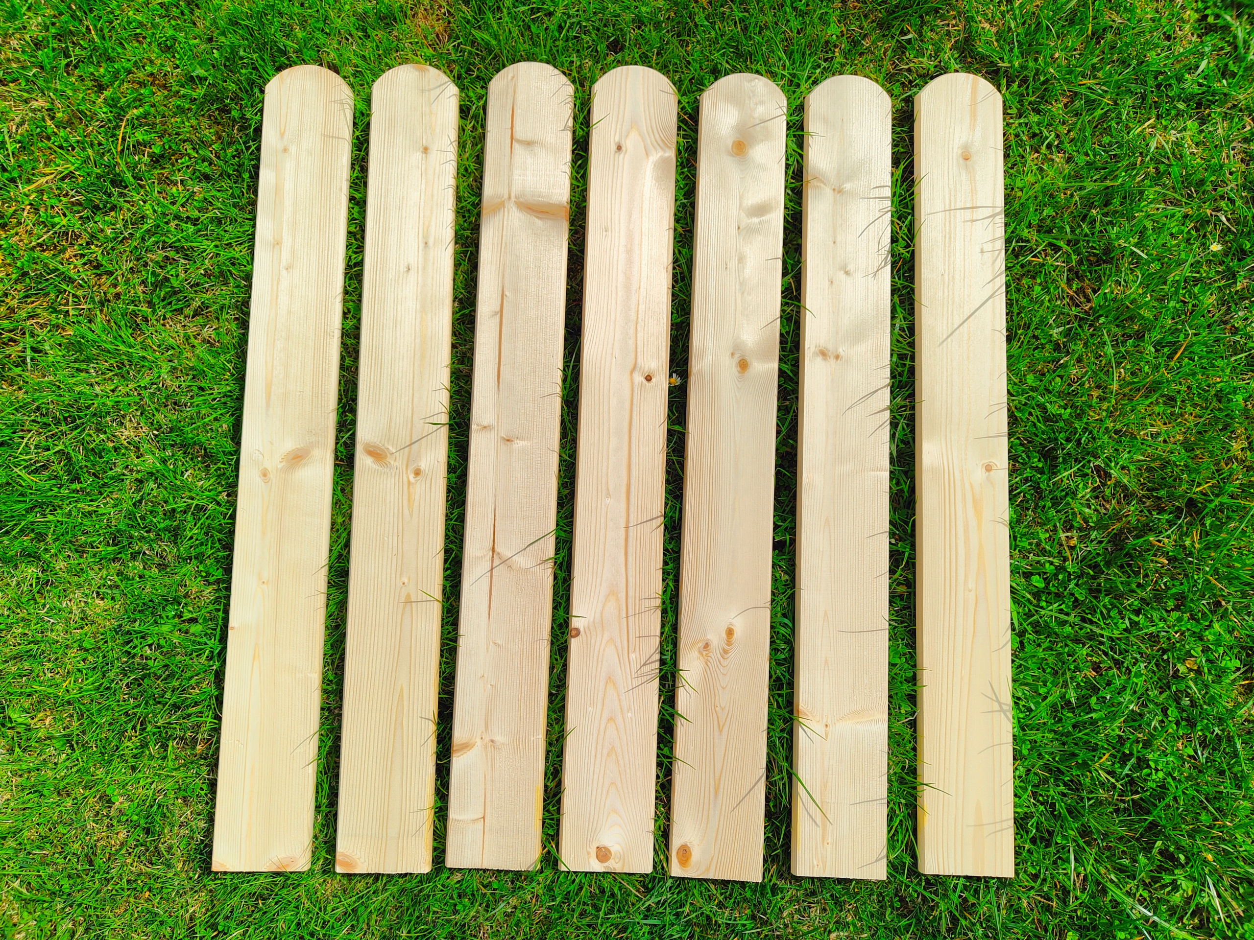 Sztachety Drewniane 100 cm PRODUCENT Szerokość elementu 9 cm