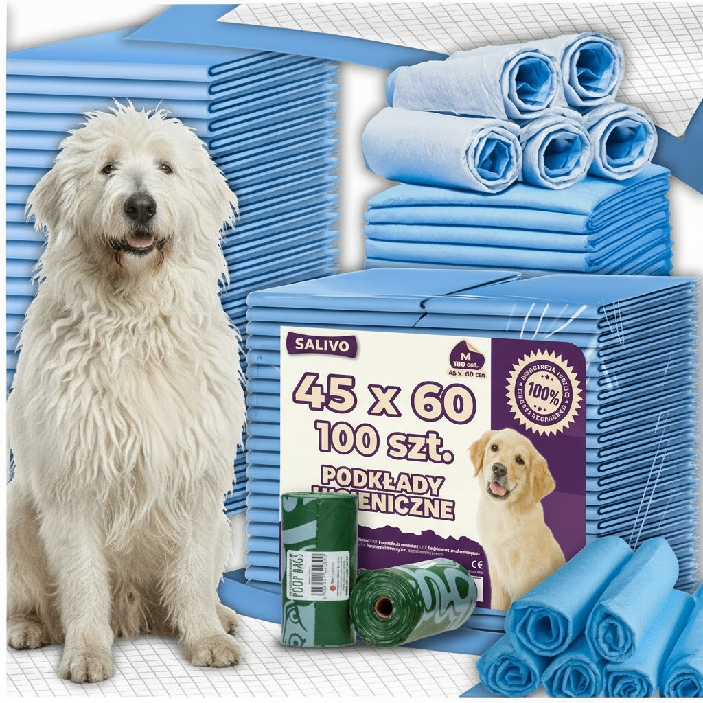 Hygienické Podložky Pro Psy Absorpční Podložka Pro Psy Učení 100 Kusů