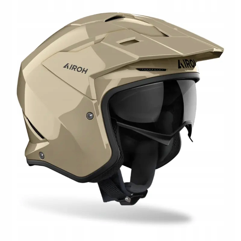 Motocyklová prilba Airoh Kombakt Color Moka Glow Gloss M