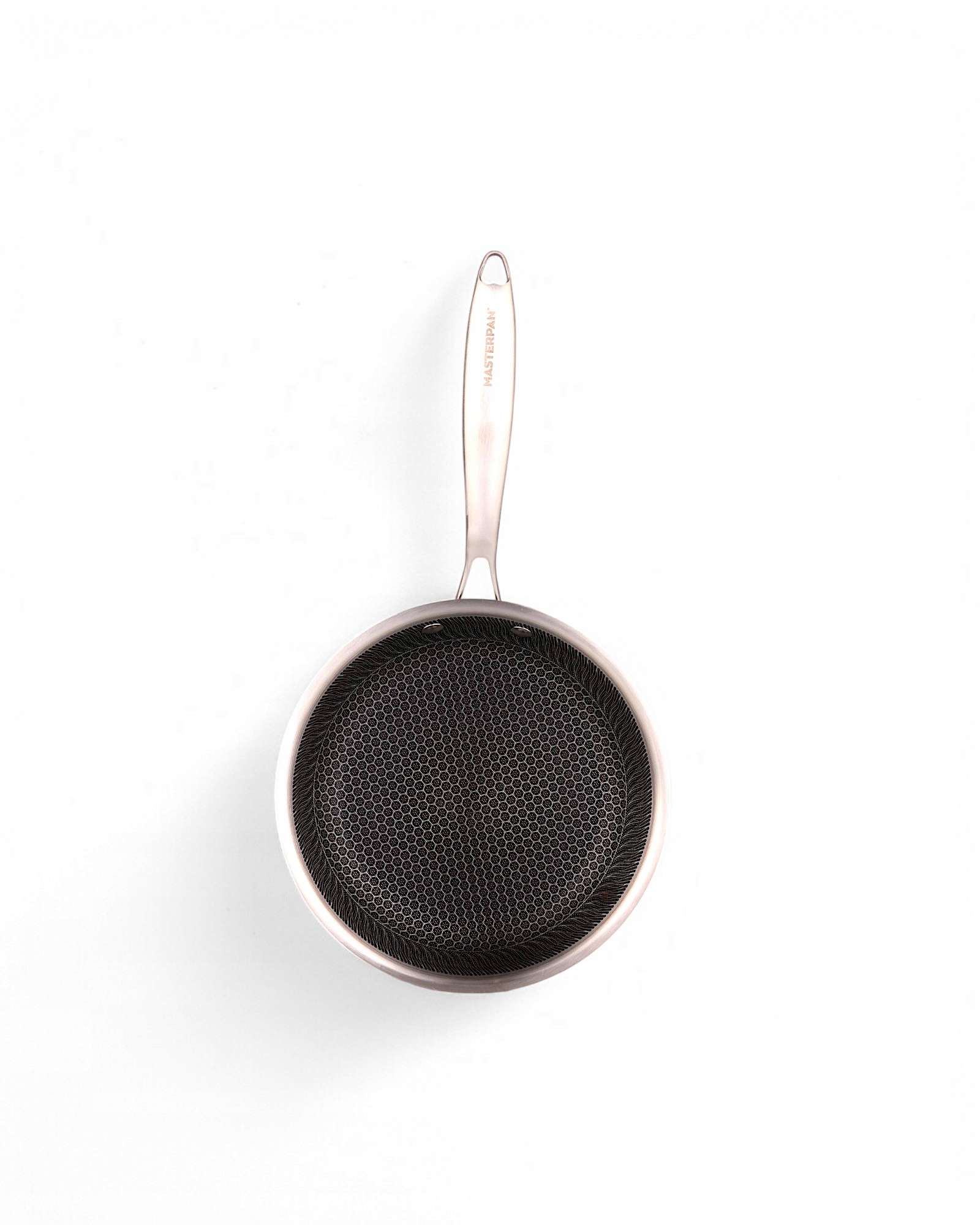 Patelnia Stalowa Masterpan z Powłoką „Plaster Miodu” 24cm– Premium Jakość