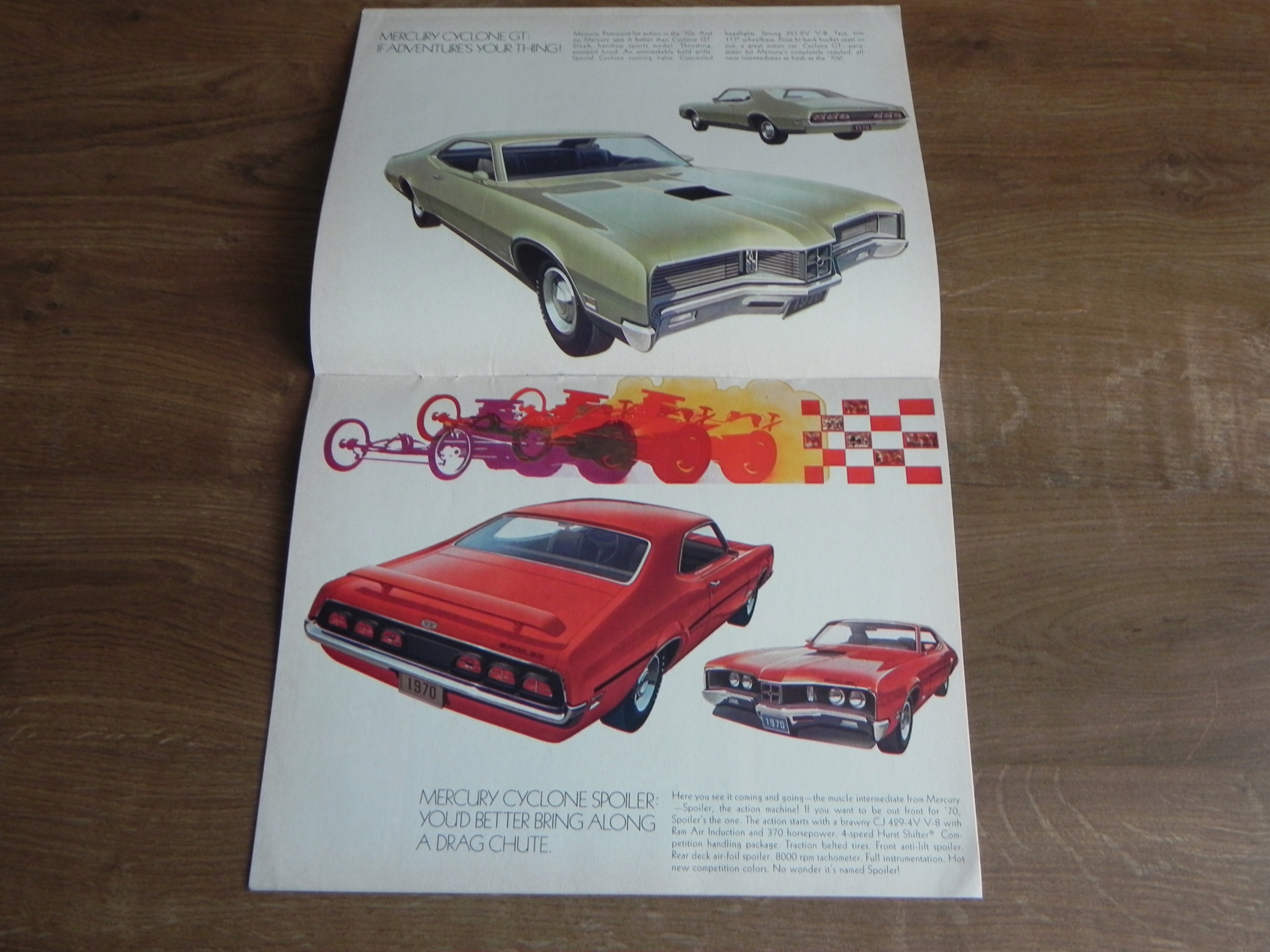 Mercury Marquis Monterey Marauder Cyclomne Montego Cougar - 1970 - USA