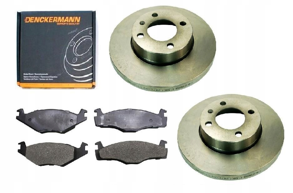 Kotouče Ham Kostky Vw Golf II III Přední 239MM Plné