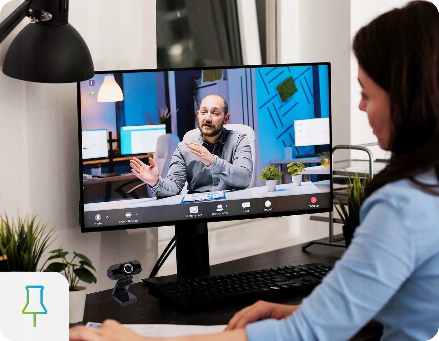 KAMERKA INTERNETOWA USB FULL HD MIKROFON Kod producenta W8-WEBCAM