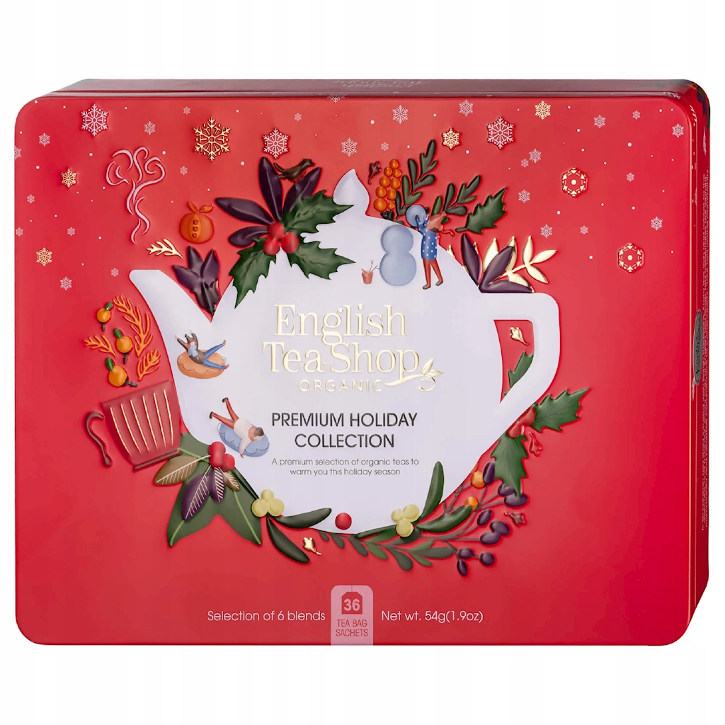 Levně Sada Prémiových Bio Čajů A Vánočních Čajů (6 Příchutí) (36