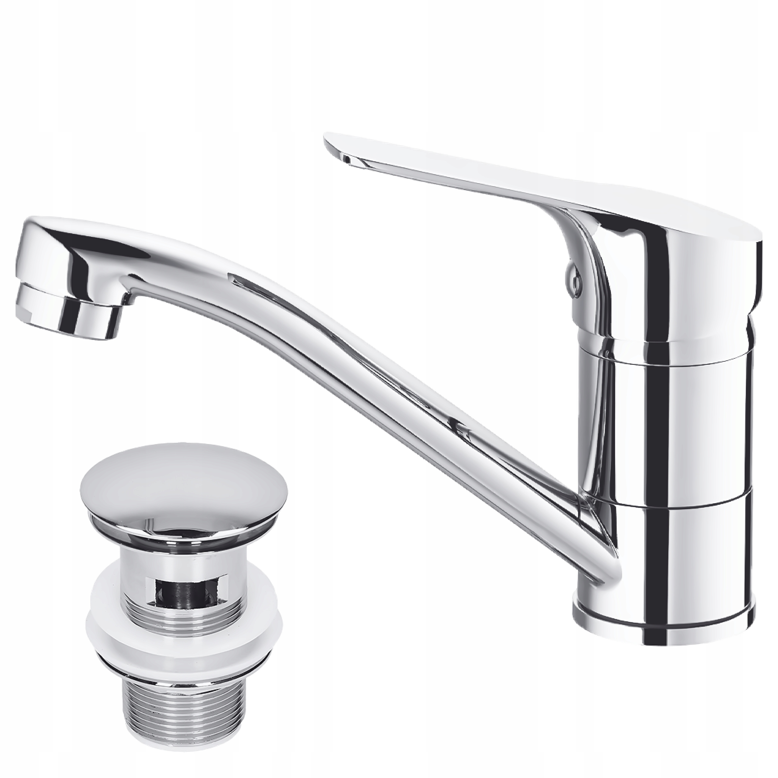 Kohútik do umývadla kúpeľne Stojaci korok klik klak Batéria Sotbe Na Darček