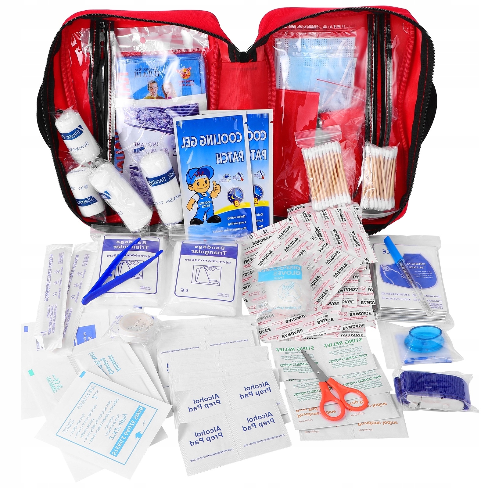 1ZEST Lehká Lékárnička Z Látky A Plastu Pro Naléhavé Situace