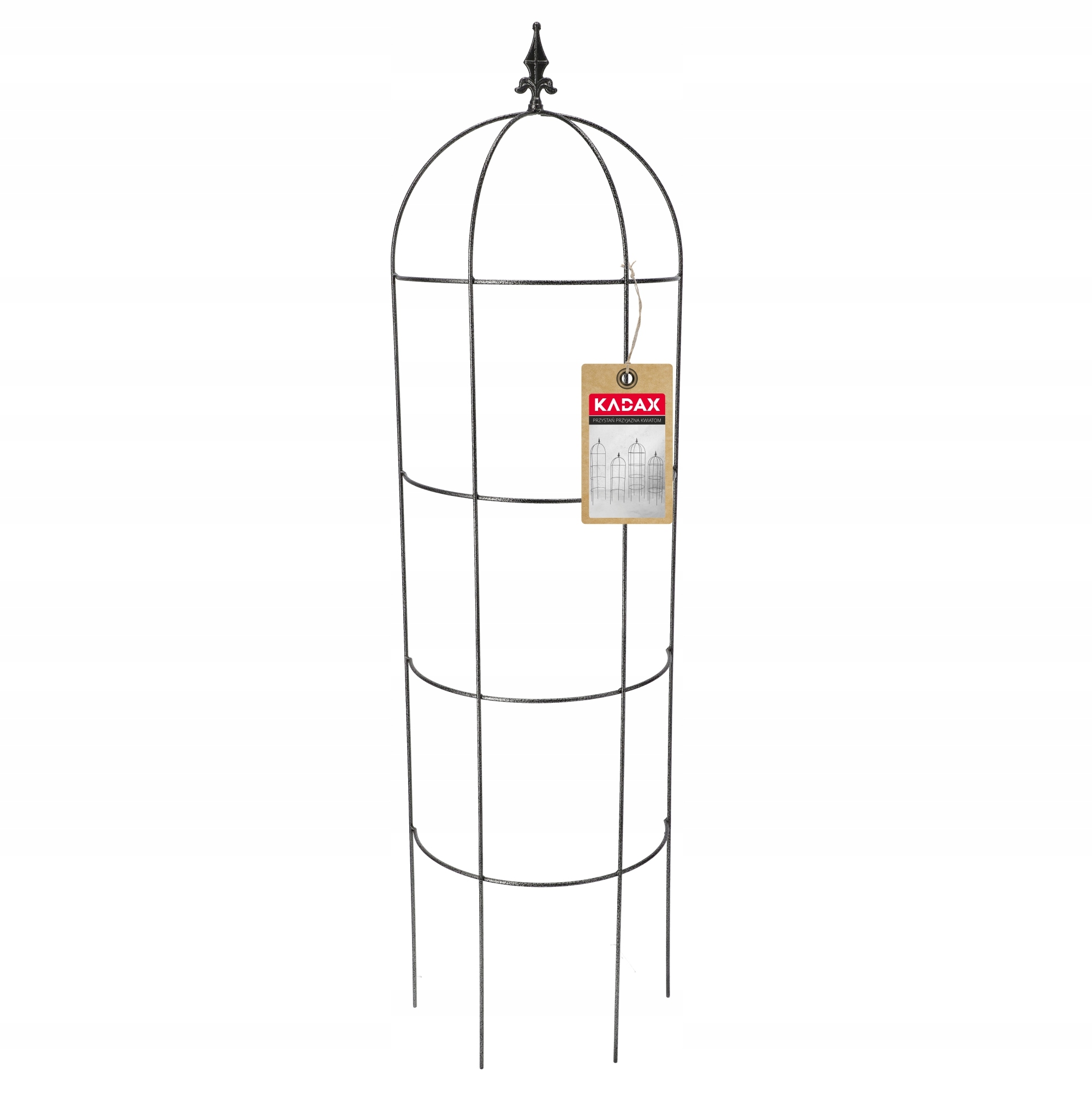 

Obelisk Ogrodowy Metalowy Na Kwiaty Róże 150 cm