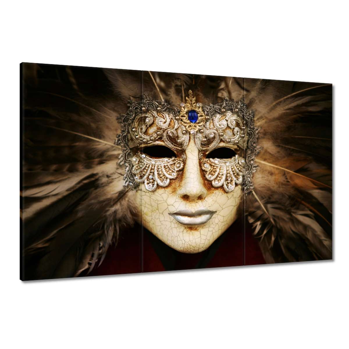 Obrazy 120x80 Benátská maska